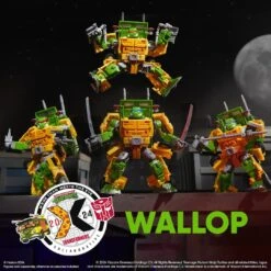 Hasbro PARTY WALLOP TMNT X TRANSFORMERS COLLABORATIVE