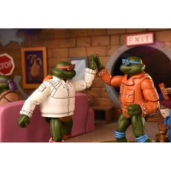 NECA PUNK LEONARDO AND PUNK RAPHAEL TEENAGE MUTANT NINJA TURTLES CARTOON -Frikanime Ventas PUNK LEONARDO AND PUNK RAPHAEL TEENAGE MUTANT NINJA TURTLES CARTOON 4