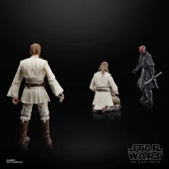Hasbro QUI-GON JINN, DARTH MAUL, OBI-WAN KENOBI BLACK SERIES STAR WARS THE PHANTOM MENACE 13 Hasbro QUI-GON JINN, DARTH MAUL, OBI-WAN KENOBI BLACK SERIES STAR WARS THE PHANTOM MENACE -Frikanime Ventas QUI GON JINN DARTH MAUL OBI WAN KENOBI BLACK SERIES STAR WARS THE PHANTOM MENACE 3