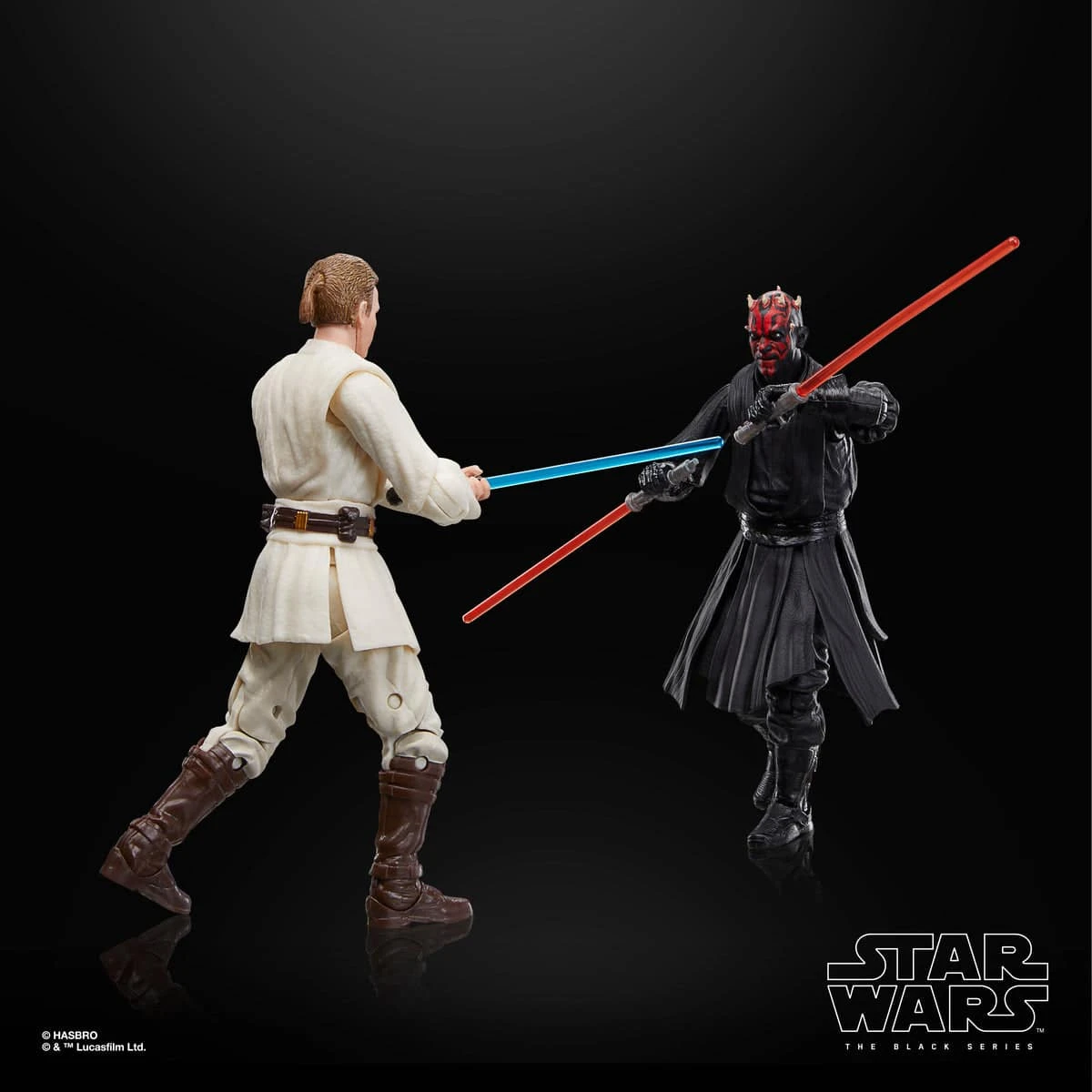 Hasbro QUI-GON JINN, DARTH MAUL, OBI-WAN KENOBI BLACK SERIES STAR WARS THE PHANTOM MENACE 5 Hasbro QUI-GON JINN, DARTH MAUL, OBI-WAN KENOBI BLACK SERIES STAR WARS THE PHANTOM MENACE - Imagen 4