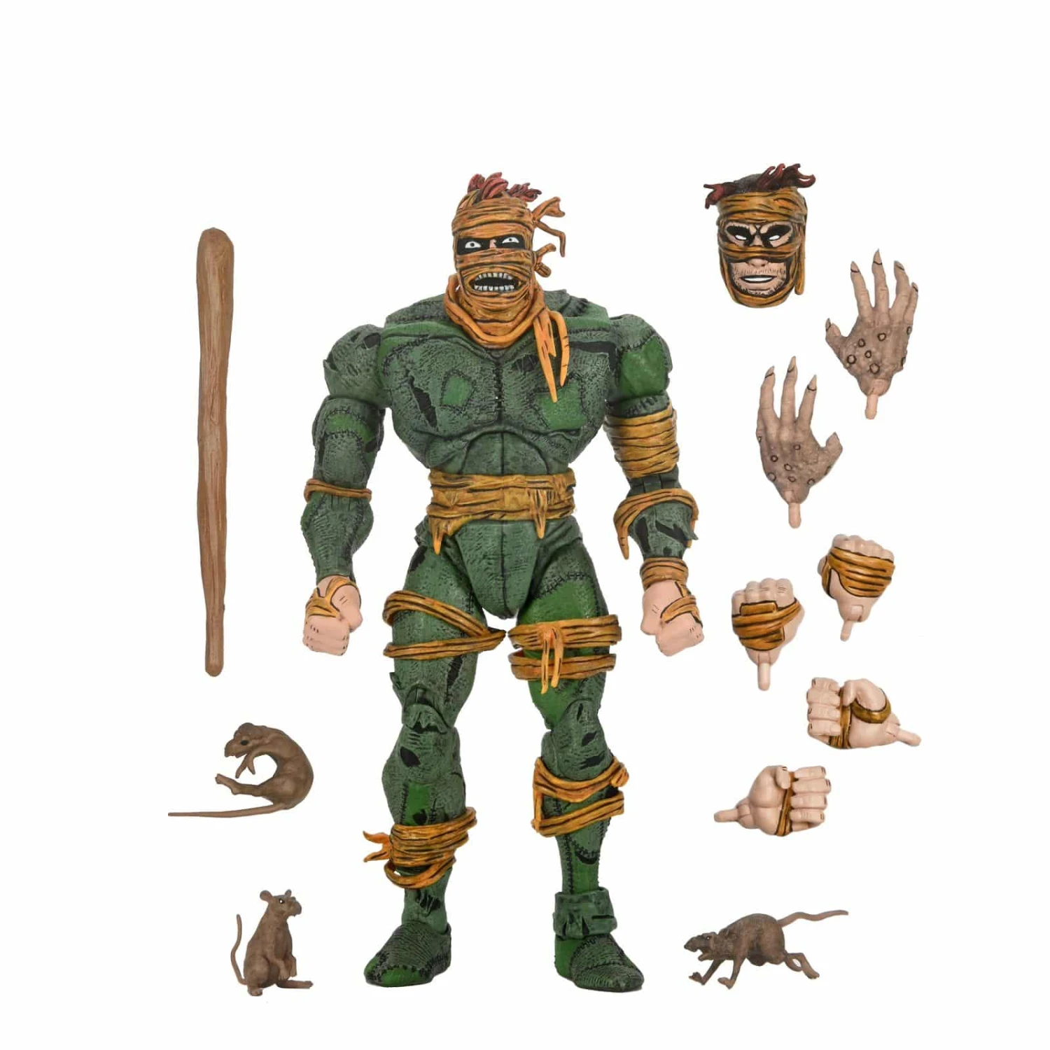 NECA RAT KING TEENAGE MUTANT NINJA TURTLES MIRAGE COMICS 4 NECA RAT KING TEENAGE MUTANT NINJA TURTLES MIRAGE COMICS - Imagen 2