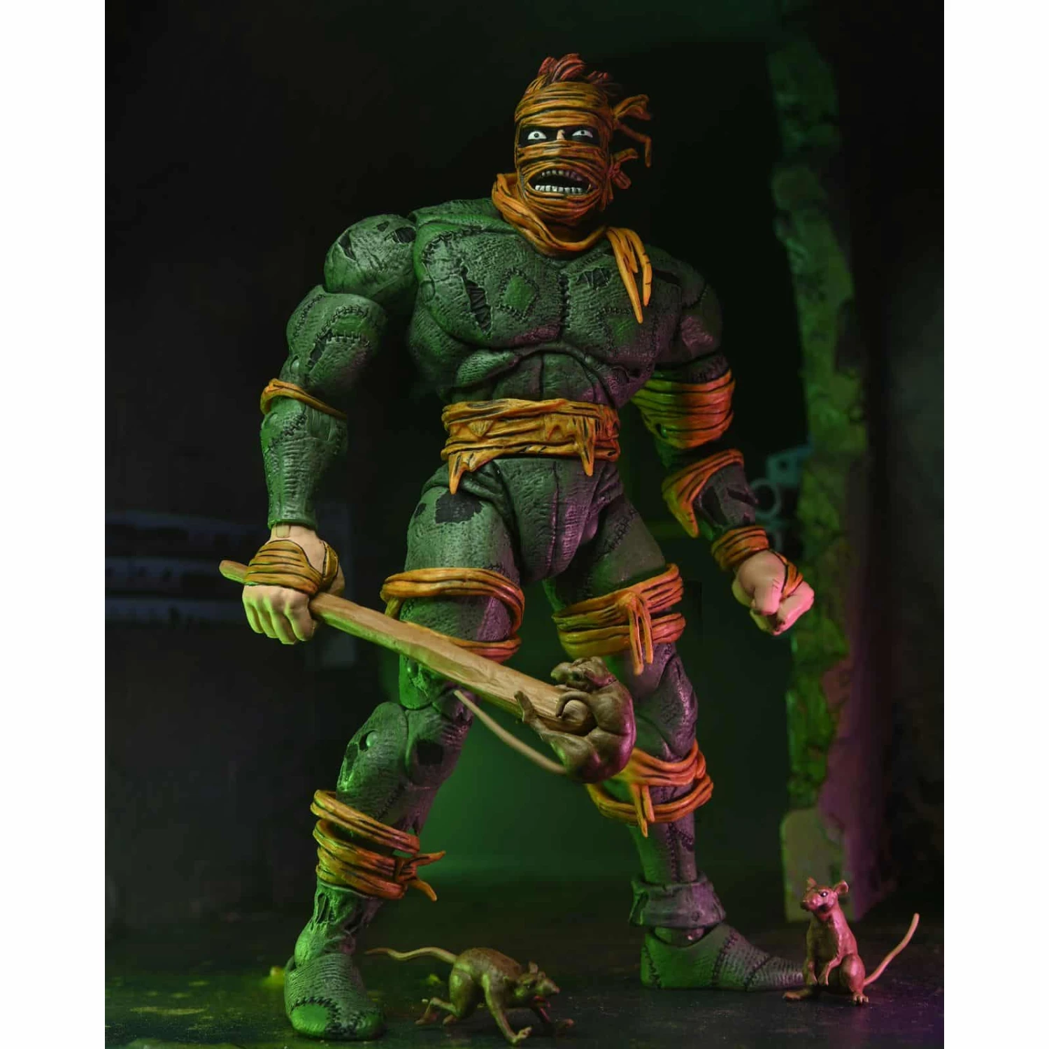 NECA RAT KING TEENAGE MUTANT NINJA TURTLES MIRAGE COMICS 3 NECA RAT KING TEENAGE MUTANT NINJA TURTLES MIRAGE COMICS
