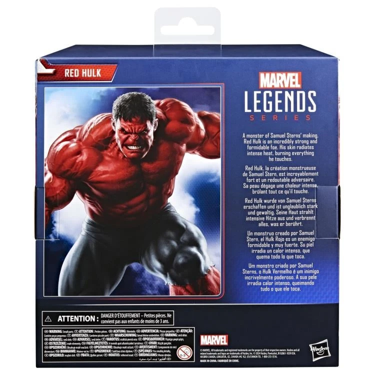 Hasbro RED HULK CAPTAIN AMERICA BRAVE NEW WORLD MARVEL LEGENDS SERIES 14 Hasbro RED HULK CAPTAIN AMERICA BRAVE NEW WORLD MARVEL LEGENDS SERIES - Imagen 12