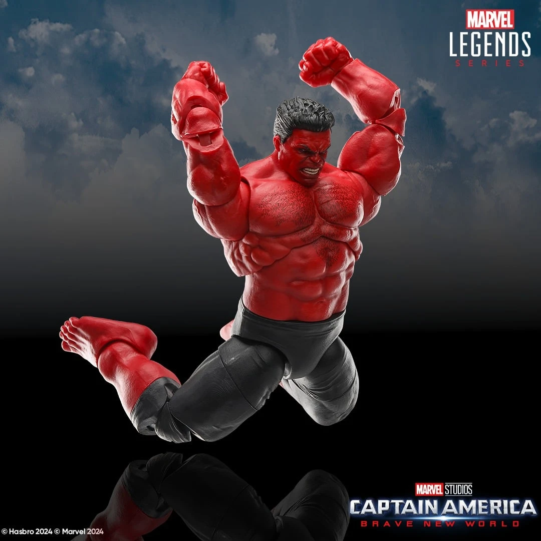 Hasbro RED HULK CAPTAIN AMERICA BRAVE NEW WORLD MARVEL LEGENDS SERIES 5 Hasbro RED HULK CAPTAIN AMERICA BRAVE NEW WORLD MARVEL LEGENDS SERIES - Imagen 3