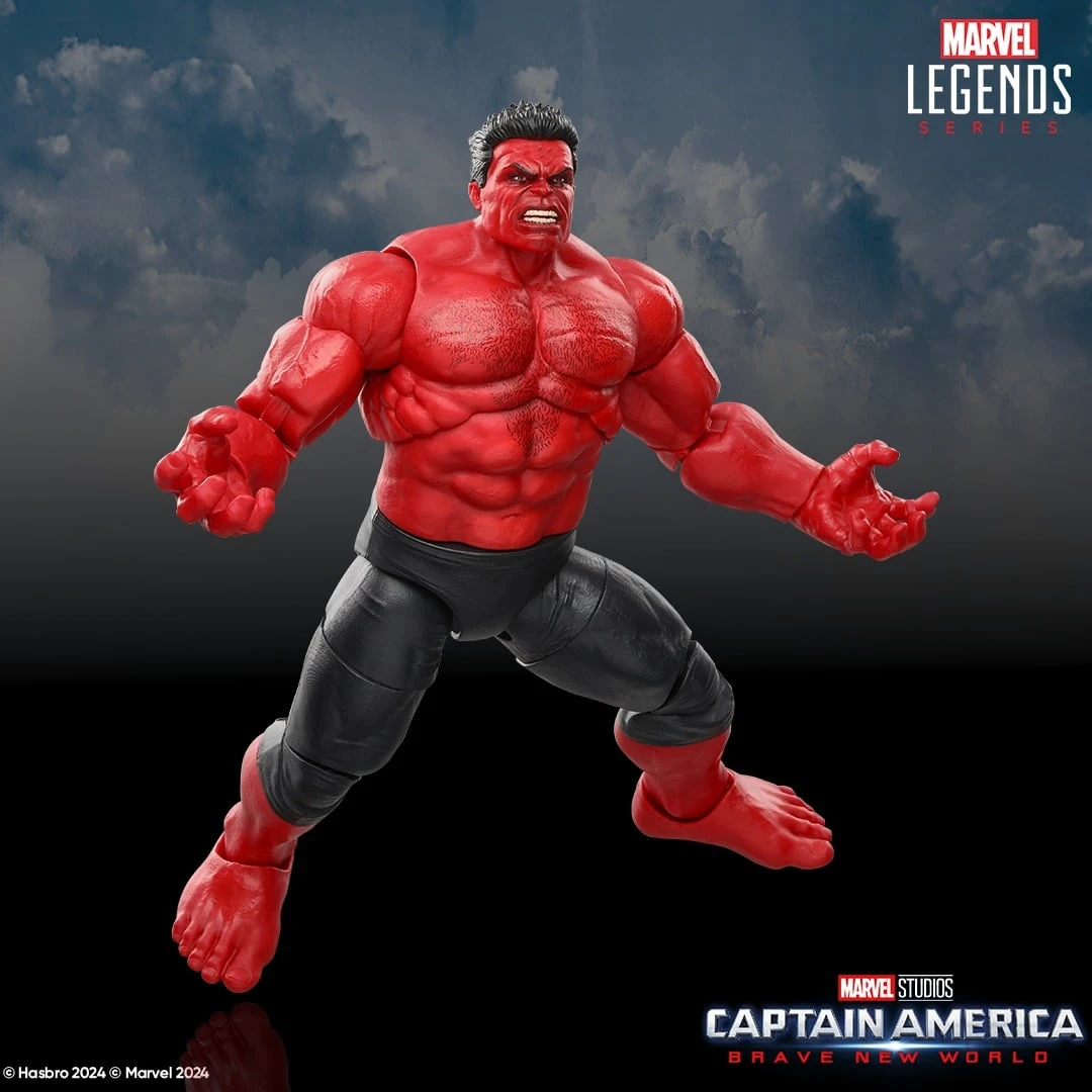 Hasbro RED HULK CAPTAIN AMERICA BRAVE NEW WORLD MARVEL LEGENDS SERIES 4 Hasbro RED HULK CAPTAIN AMERICA BRAVE NEW WORLD MARVEL LEGENDS SERIES - Imagen 2