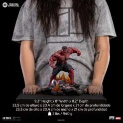 RED HULK CAPTAIN AMERICA BRAVE NEW WORLD ART SCALE 1/10 -Frikanime Ventas RED HULK CAPTAIN AMERICA BRAVE NEW WORLD ART SCALE 110 9