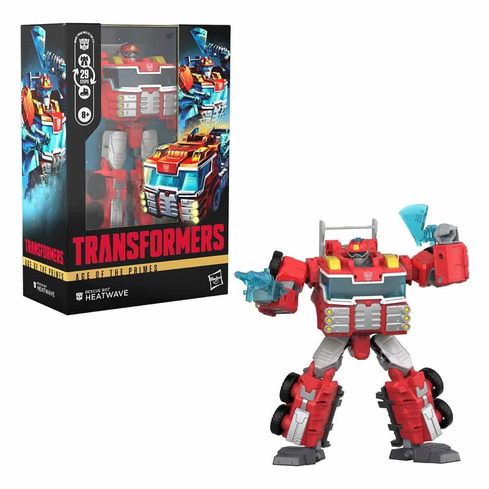 Hasbro RESCUE BOT HEATWAVE TRANSFORMERS AGE OF THE PRIMES VOYAGER CLASS 5 Hasbro RESCUE BOT HEATWAVE TRANSFORMERS AGE OF THE PRIMES VOYAGER CLASS - Imagen 3