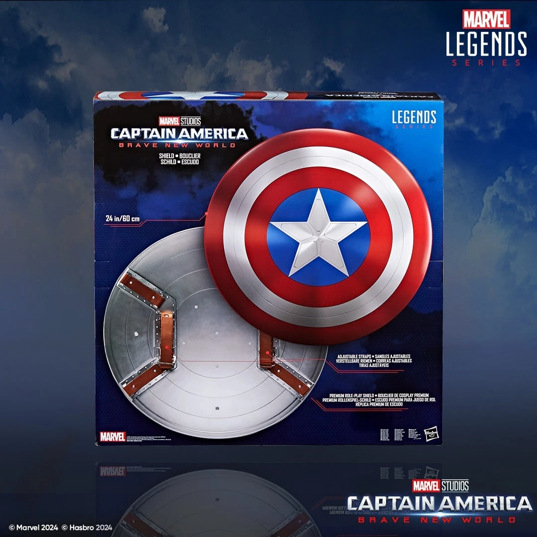 Hasbro SHIELD CAPTAIN AMERICA BRAVE NEW WORLD MARVEL LEGENDS SERIES 6 Hasbro SHIELD CAPTAIN AMERICA BRAVE NEW WORLD MARVEL LEGENDS SERIES - Imagen 4