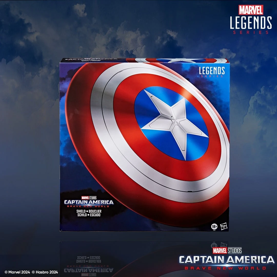 Hasbro SHIELD CAPTAIN AMERICA BRAVE NEW WORLD MARVEL LEGENDS SERIES 5 Hasbro SHIELD CAPTAIN AMERICA BRAVE NEW WORLD MARVEL LEGENDS SERIES - Imagen 3