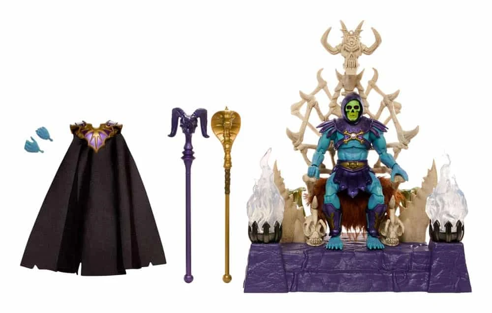 MATTEL SKELETOR & THRONE MASTERS OF THE UNIVERSE NEW ETERNIA MASTERVERSE 9 MATTEL SKELETOR & THRONE MASTERS OF THE UNIVERSE NEW ETERNIA MASTERVERSE - Imagen 7