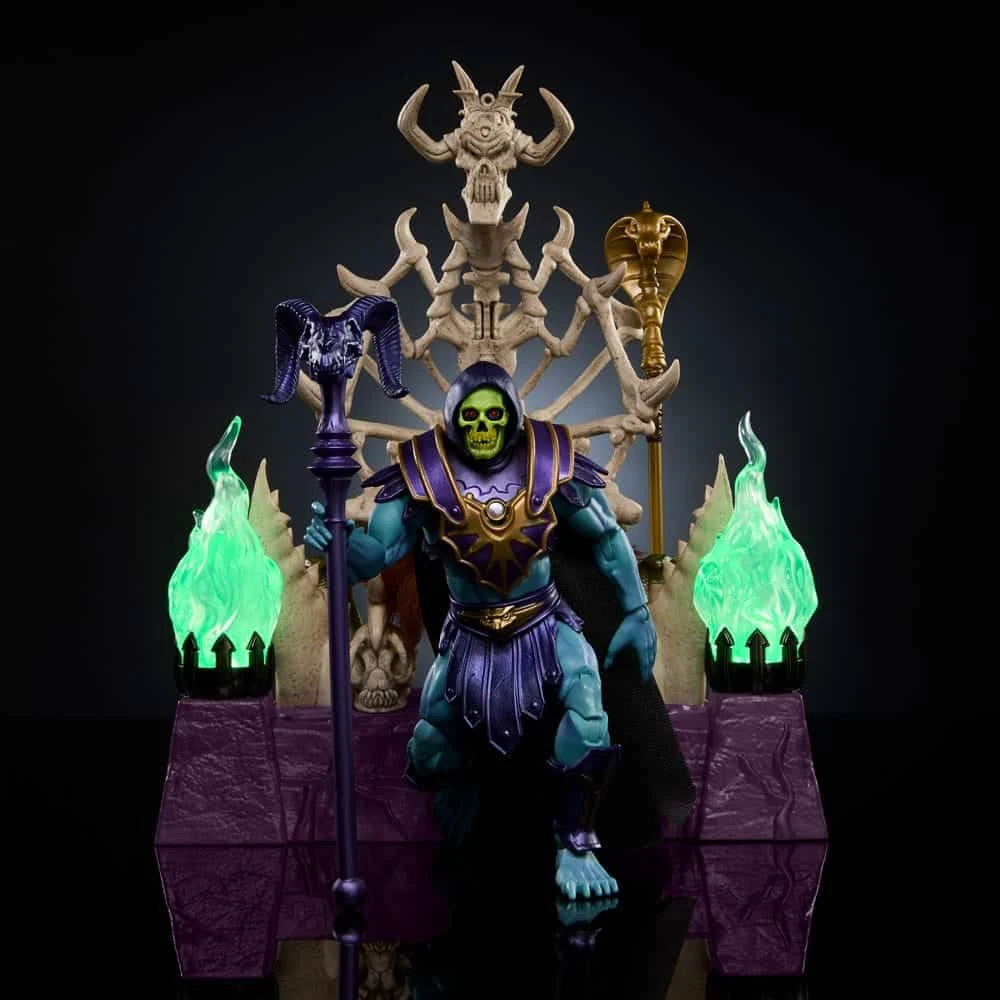 MATTEL SKELETOR & THRONE MASTERS OF THE UNIVERSE NEW ETERNIA MASTERVERSE 4 MATTEL SKELETOR & THRONE MASTERS OF THE UNIVERSE NEW ETERNIA MASTERVERSE - Imagen 2
