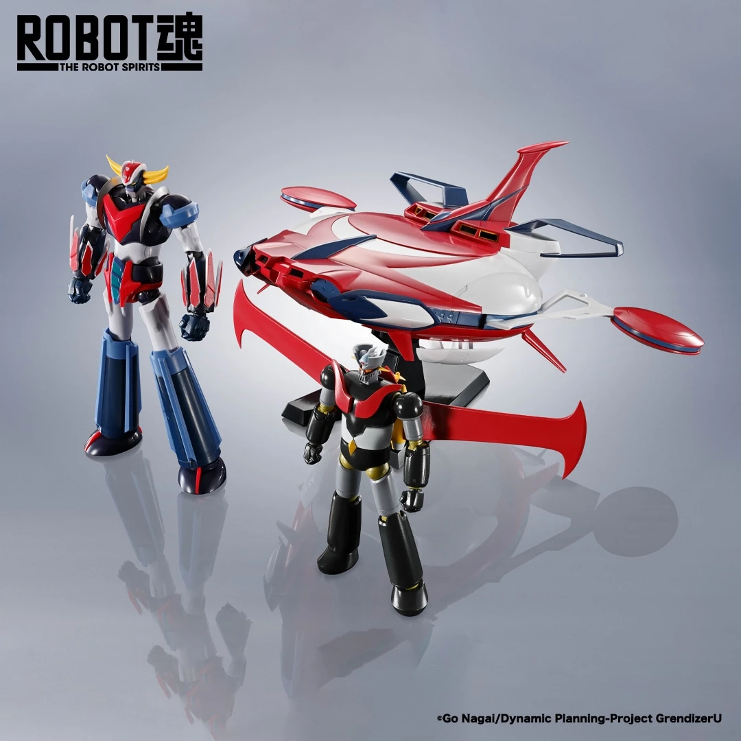 SPAZER & MAZINGER Z GRENDIZER U THE ROBOT SPIRITS 3 SPAZER & MAZINGER Z GRENDIZER U THE ROBOT SPIRITS