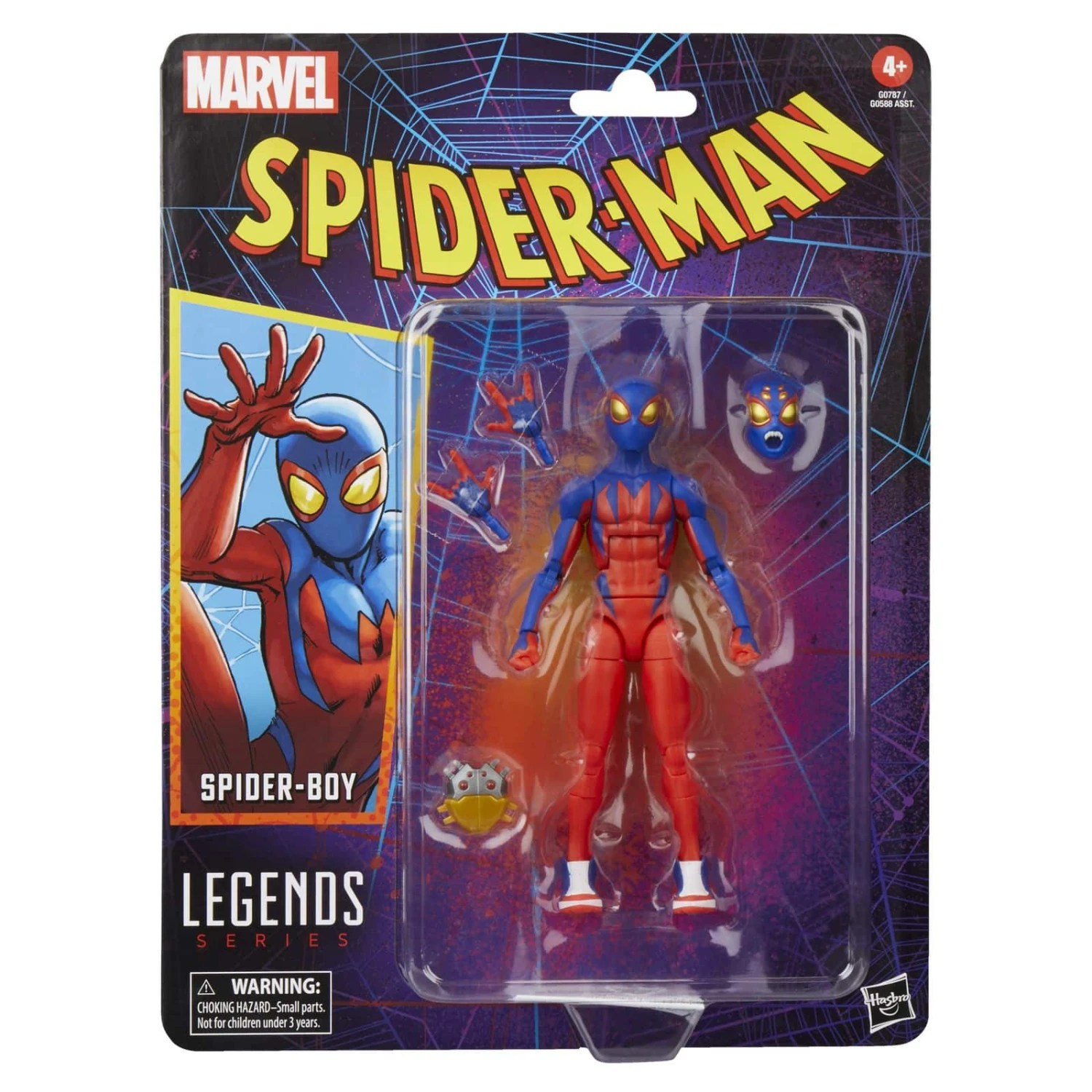 Hasbro SPIDER-BOY SPIDER-MAN MARVEL LEGENDS SERIES 3 Hasbro SPIDER-BOY SPIDER-MAN MARVEL LEGENDS SERIES