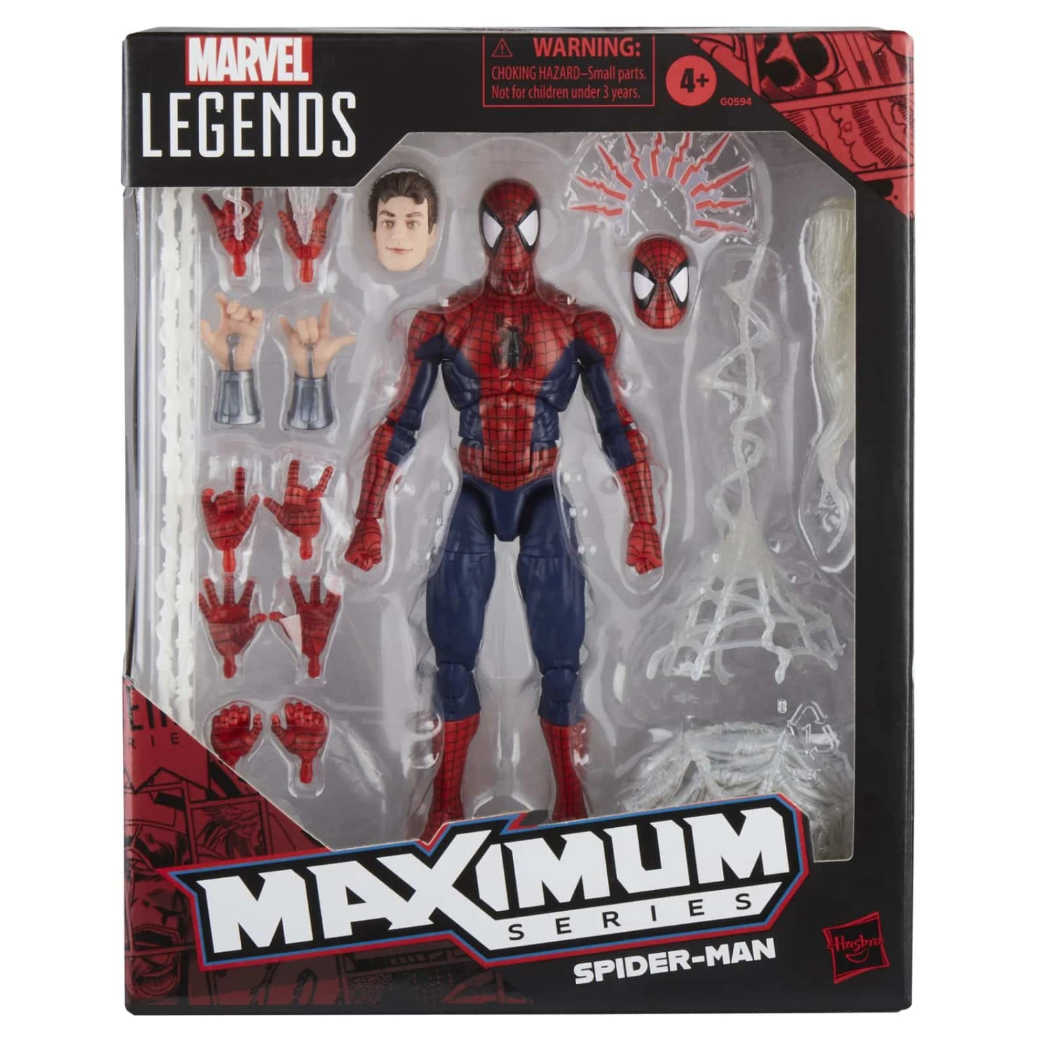 Hasbro SPIDER-MAN MAXIMUM SERIES MARVEL LEGENDS SERIES 3 Hasbro SPIDER-MAN MAXIMUM SERIES MARVEL LEGENDS SERIES