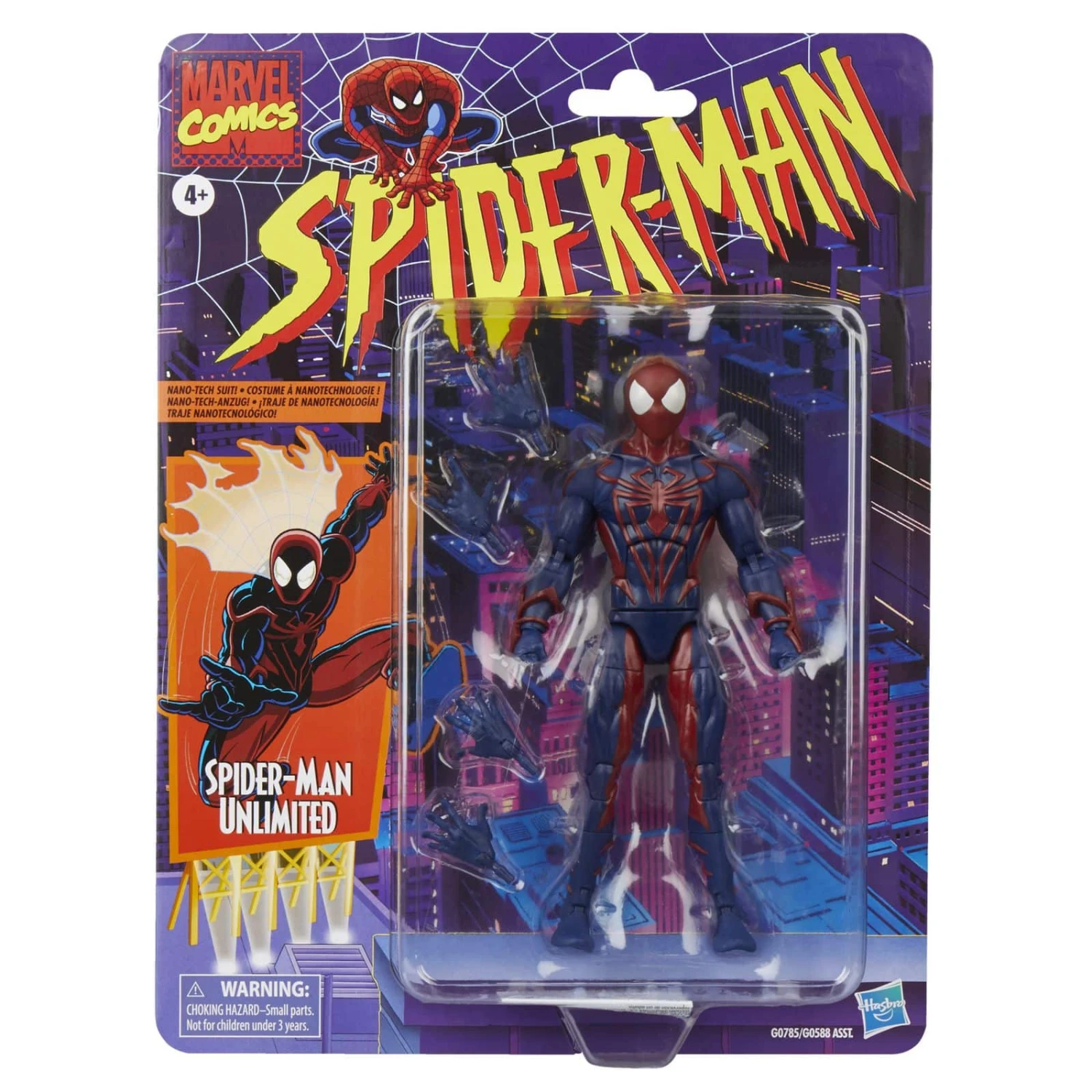 Hasbro SPIDER-MAN UNLIMITED SPIDER-MAN MARVEL LEGENDS SERIES 3 Hasbro SPIDER-MAN UNLIMITED SPIDER-MAN MARVEL LEGENDS SERIES