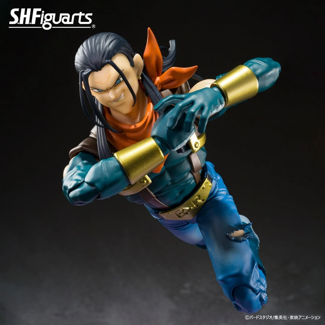 SUPER ANDROID 17 DRAGON BALL GT SH FIGUARTS 7 SUPER ANDROID 17 DRAGON BALL GT SH FIGUARTS - Imagen 5