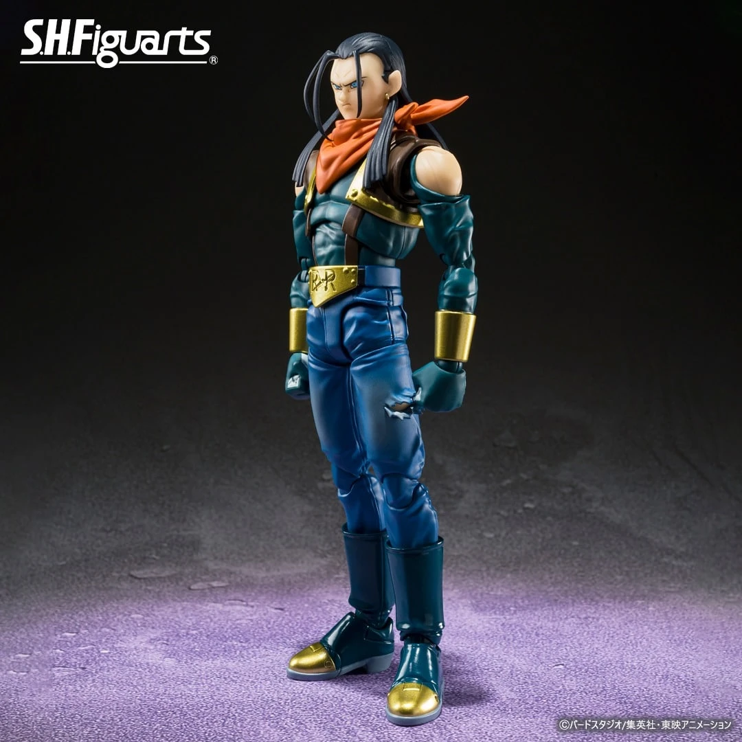 SUPER ANDROID 17 DRAGON BALL GT SH FIGUARTS 3 SUPER ANDROID 17 DRAGON BALL GT SH FIGUARTS