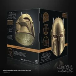 Hasbro THE ARMORER ELECTRONIC HELMET BLACK SERIES STAR WARS -Frikanime Ventas THE ARMORER ELECTRONIC HELMET BLACK SERIES STAR WARS 3