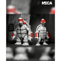 NECA THE FIRST TURTLES BLACK & WHITE VERSION TEENAGE MUTANT NINJA TURTLES MIRAGE COMICS -Frikanime Ventas THE FIRST TURTLES BLACK WHITE VERSION TEENAGE MUTANT NINJA TURTLES MIRAGE COMICS 1
