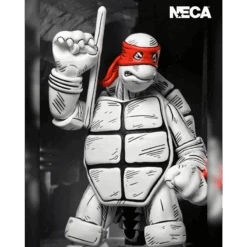 NECA THE FIRST TURTLES BLACK & WHITE VERSION TEENAGE MUTANT NINJA TURTLES MIRAGE COMICS -Frikanime Ventas THE FIRST TURTLES BLACK WHITE VERSION TEENAGE MUTANT NINJA TURTLES MIRAGE COMICS 10
