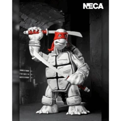 NECA THE FIRST TURTLES BLACK & WHITE VERSION TEENAGE MUTANT NINJA TURTLES MIRAGE COMICS -Frikanime Ventas THE FIRST TURTLES BLACK WHITE VERSION TEENAGE MUTANT NINJA TURTLES MIRAGE COMICS 13