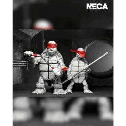 NECA THE FIRST TURTLES BLACK & WHITE VERSION TEENAGE MUTANT NINJA TURTLES MIRAGE COMICS -Frikanime Ventas THE FIRST TURTLES BLACK WHITE VERSION TEENAGE MUTANT NINJA TURTLES MIRAGE COMICS 15