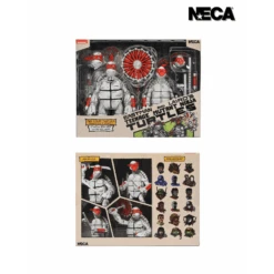 NECA THE FIRST TURTLES BLACK & WHITE VERSION TEENAGE MUTANT NINJA TURTLES MIRAGE COMICS -Frikanime Ventas THE FIRST TURTLES BLACK WHITE VERSION TEENAGE MUTANT NINJA TURTLES MIRAGE COMICS 16