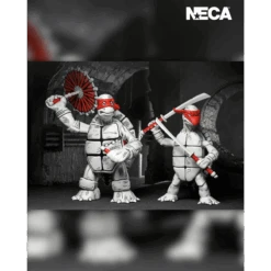 NECA THE FIRST TURTLES BLACK & WHITE VERSION TEENAGE MUTANT NINJA TURTLES MIRAGE COMICS -Frikanime Ventas THE FIRST TURTLES BLACK WHITE VERSION TEENAGE MUTANT NINJA TURTLES MIRAGE COMICS 7