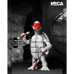NECA THE FIRST TURTLES BLACK & WHITE VERSION TEENAGE MUTANT NINJA TURTLES MIRAGE COMICS -Frikanime Ventas THE FIRST TURTLES BLACK WHITE VERSION TEENAGE MUTANT NINJA TURTLES MIRAGE COMICS 9
