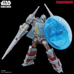 Hasbro THE MANDALORIAN N-1 STARFIGHTER TRANSFORMER STAR WARS THE MANDALORIAN X TRANSFORMERS COLLABORATIVE