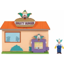 JAKKS PACIFIC THE SIMPSONS KRUSTY BURGER PLAYSET -Frikanime Ventas THE SIMPSONS KRUSTY BURGER PLAYSET 3
