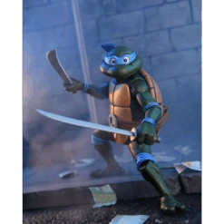 NECA ULTIMATE LEONARDO VHS TMNT CARTOON