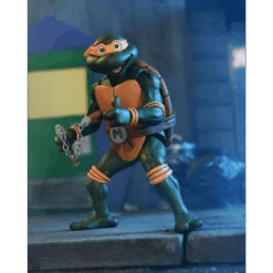 NECA ULTIMATE MICHELANGELO VHS TMNT CARTOON