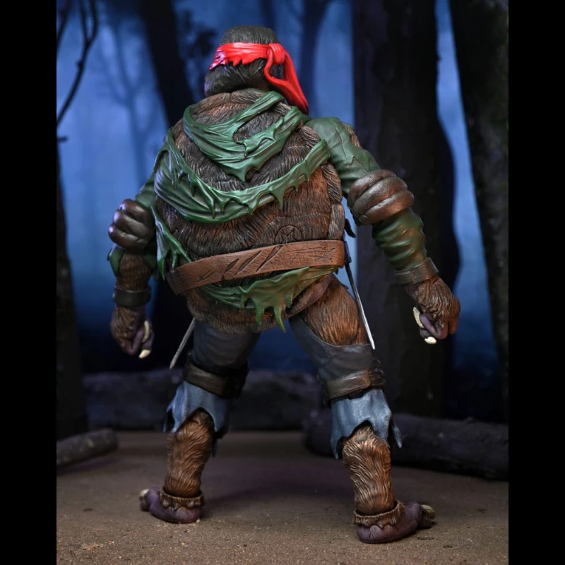 NECA RAPHAEL AS THE WOLFMAN UNIVERSAL MONSTERS X TMNT 7 NECA RAPHAEL AS THE WOLFMAN UNIVERSAL MONSTERS X TMNT - Imagen 5
