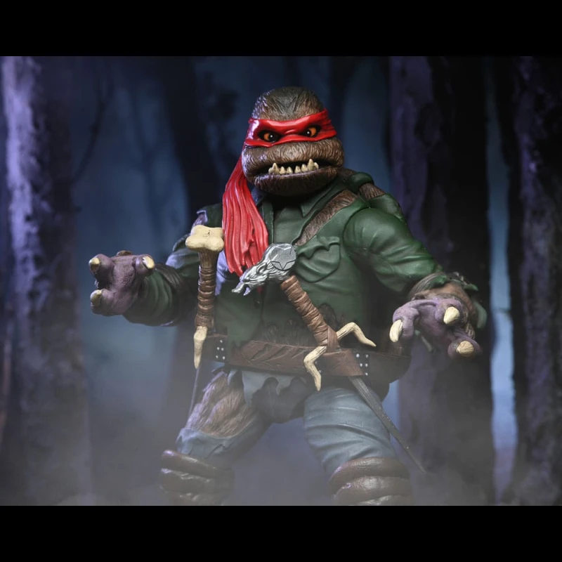 NECA RAPHAEL AS THE WOLFMAN UNIVERSAL MONSTERS X TMNT 11 NECA RAPHAEL AS THE WOLFMAN UNIVERSAL MONSTERS X TMNT - Imagen 9