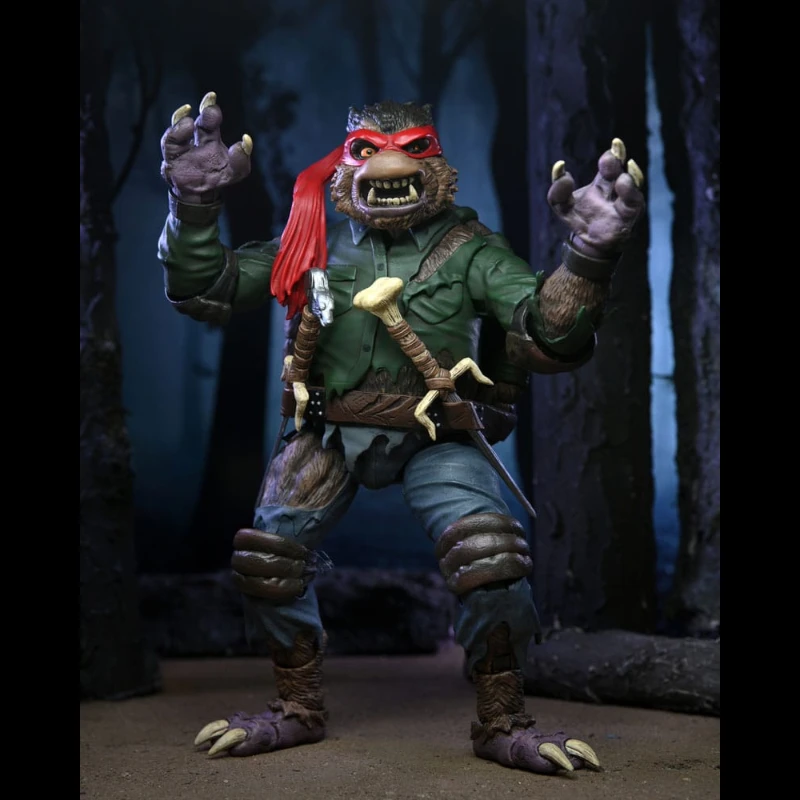 NECA RAPHAEL AS THE WOLFMAN UNIVERSAL MONSTERS X TMNT 3 NECA RAPHAEL AS THE WOLFMAN UNIVERSAL MONSTERS X TMNT