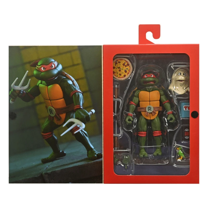NECA ULTIMATE RAPHAEL VHS TMNT CARTOON 5 NECA ULTIMATE RAPHAEL VHS TMNT CARTOON - Imagen 3
