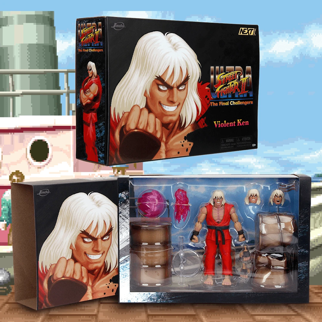 JADA VIOLENT KEN NEXT LEVEL SDCC 2024 ULTRA STREET FIGHTER II: THE FINAL CHALLENGERS 4 JADA VIOLENT KEN NEXT LEVEL SDCC 2024 ULTRA STREET FIGHTER II: THE FINAL CHALLENGERS - Imagen 2