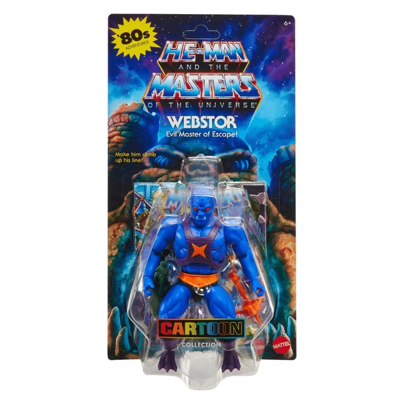 MATTEL WEBSTOR CARTOON COLLECTION MASTERS OF THE UNIVERSE ORIGINS 3 MATTEL WEBSTOR CARTOON COLLECTION MASTERS OF THE UNIVERSE ORIGINS