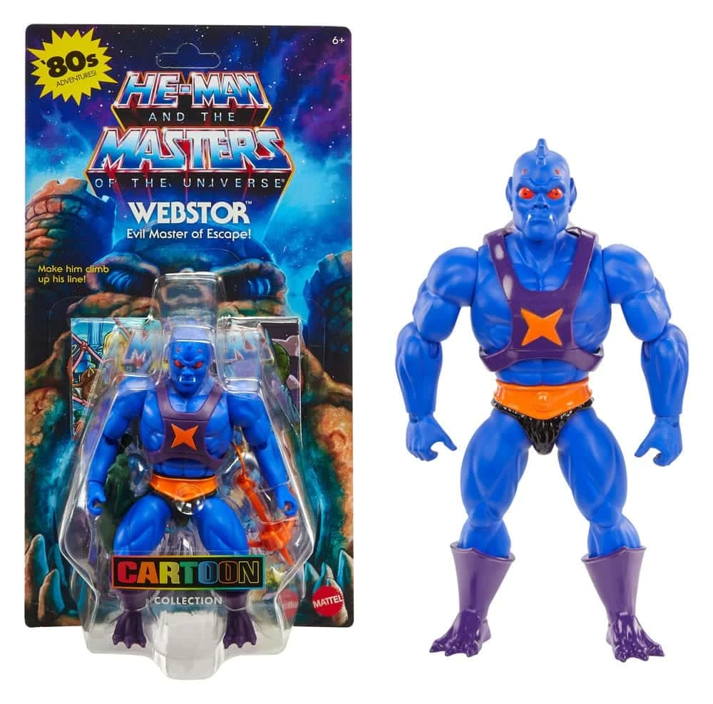 MATTEL WEBSTOR CARTOON COLLECTION MASTERS OF THE UNIVERSE ORIGINS 4 MATTEL WEBSTOR CARTOON COLLECTION MASTERS OF THE UNIVERSE ORIGINS - Imagen 2