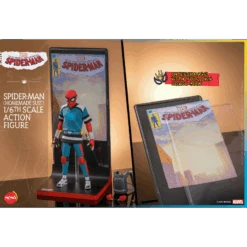 YOUR FRIENDLY NEIGHBORHOOD SPIDER-MAN (HOMEMADE SUIT) 1/6 -Frikanime Ventas YOUR FRIENDLY NEIGHBORHOOD SPIDER MAN HOMEMADE SUIT 16 12