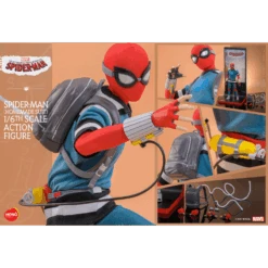 YOUR FRIENDLY NEIGHBORHOOD SPIDER-MAN (HOMEMADE SUIT) 1/6 -Frikanime Ventas YOUR FRIENDLY NEIGHBORHOOD SPIDER MAN HOMEMADE SUIT 16 13