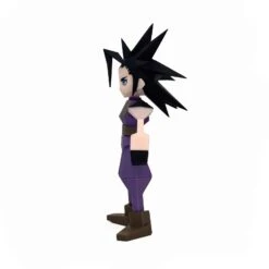 Square Enix ZACK FAIR FINAL FANTASY VII POLYGON SOFT VINYL -Frikanime Ventas ZACK FAIR FINAL FANTASY VII POLYGON SOFT VINYL 2