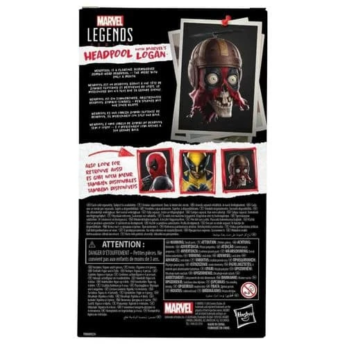 Hasbro LOGAN AND HEADPOOL MOVIE 2024 MARVEL LEGENDS SERIES 9 Hasbro LOGAN AND HEADPOOL MOVIE 2024 MARVEL LEGENDS SERIES - Imagen 7