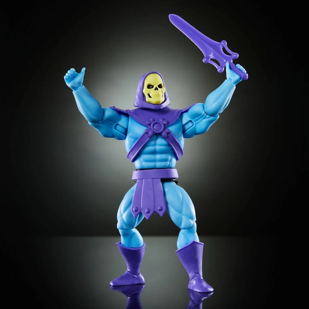 MATTEL SKELETOR CARTOON COLLECTION MASTERS OF THE UNIVERSE ORIGINS 5 MATTEL SKELETOR CARTOON COLLECTION MASTERS OF THE UNIVERSE ORIGINS - Imagen 3